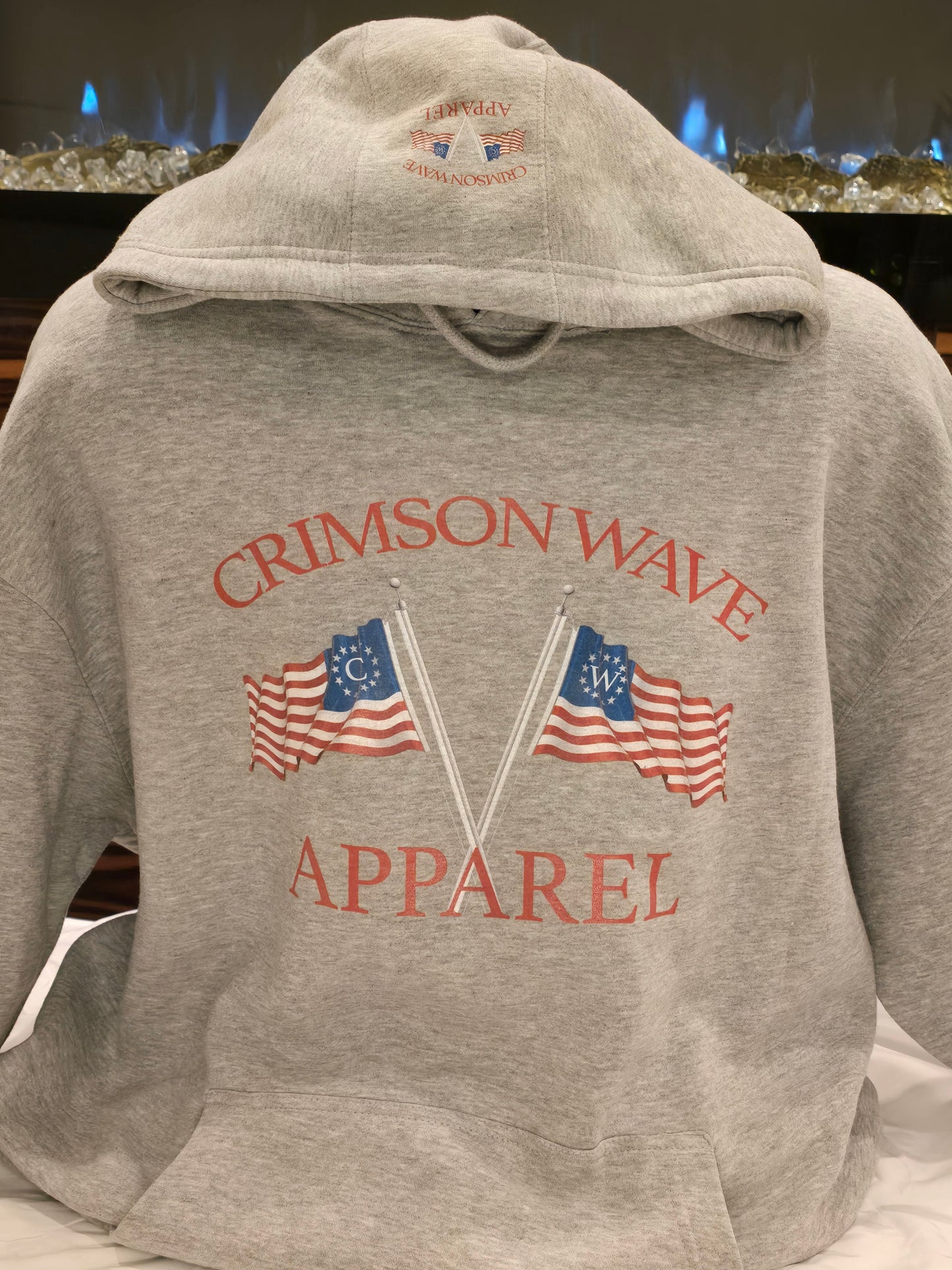 CrimsonWaveApparel Logo